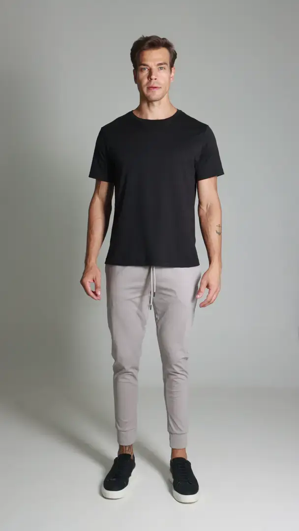Capa do vídeo: Calça Malha Performace Bolso Faca Brooksfield: caimento no corpo