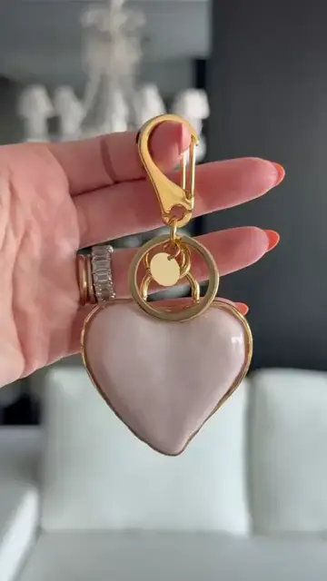 Charm Coração - Rosa